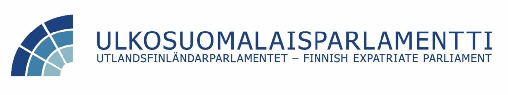 Ulkosuomalaisparlamentin logo.